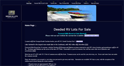 Desktop Screenshot of deededrvlots.com